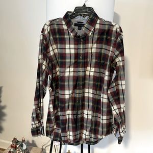 Tommy Hilfiger L Plaid Button Down shirt